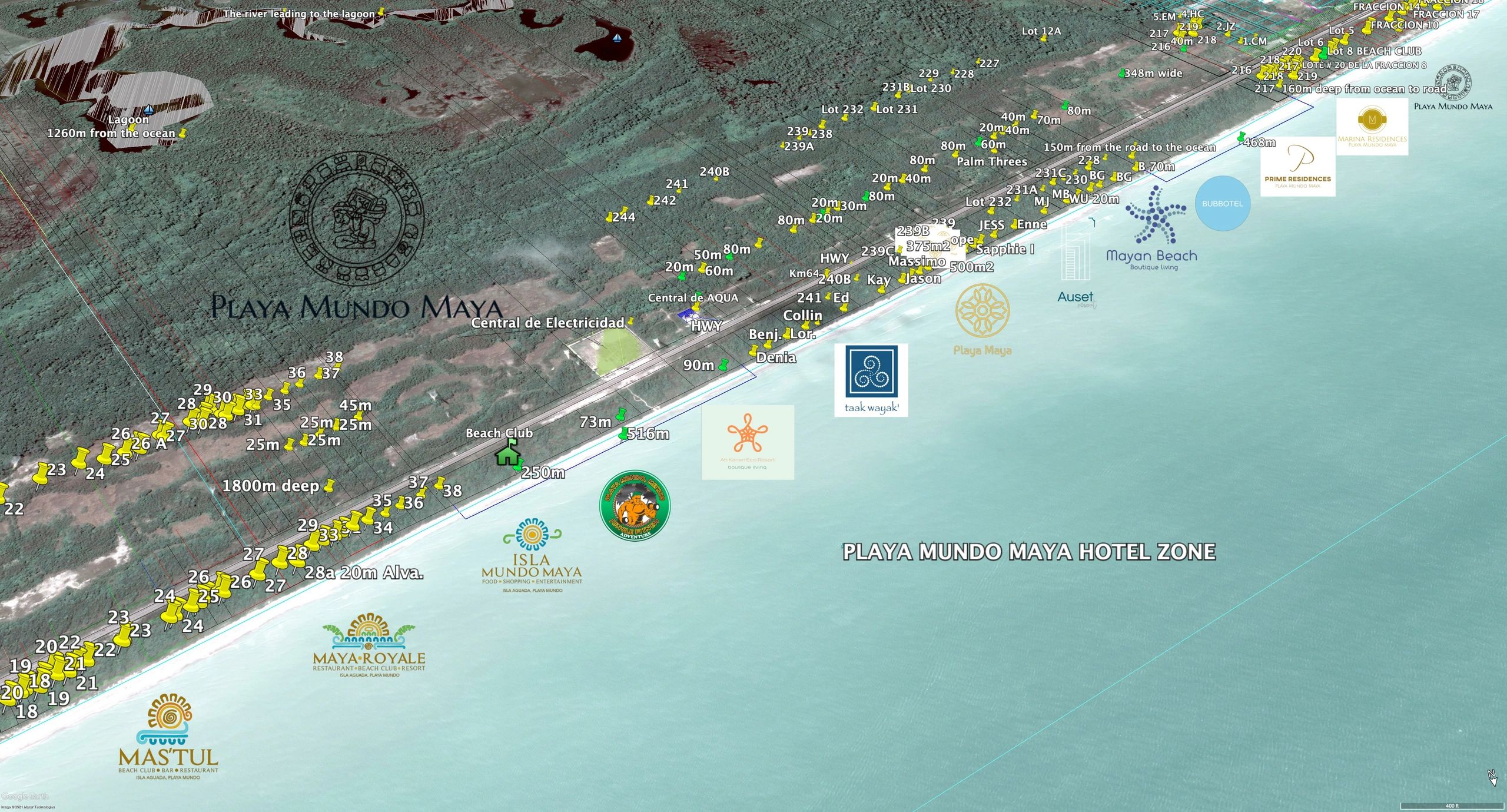 Beachfront Lots for Sale in Sabancuy Global Property Service Group